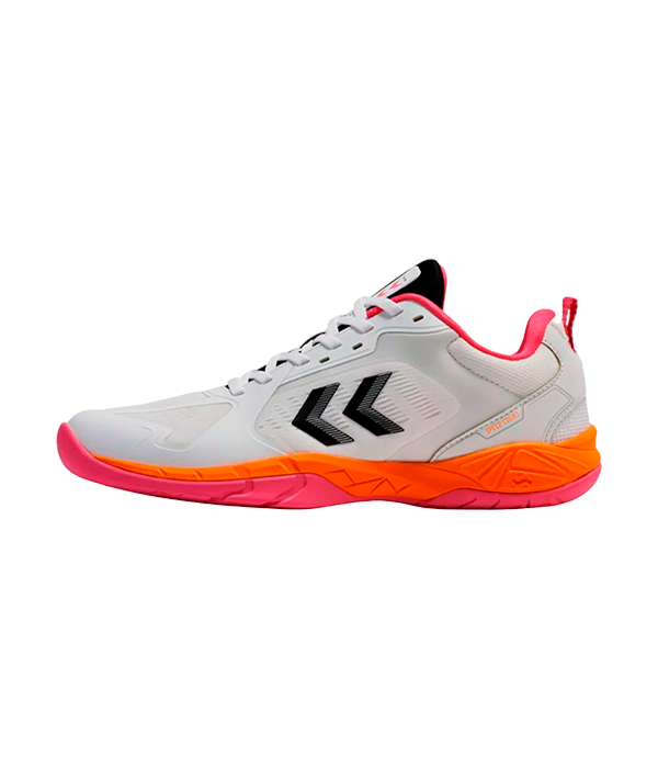 Zapatillas Hummel Speed Court Blanco/Rosa 2025