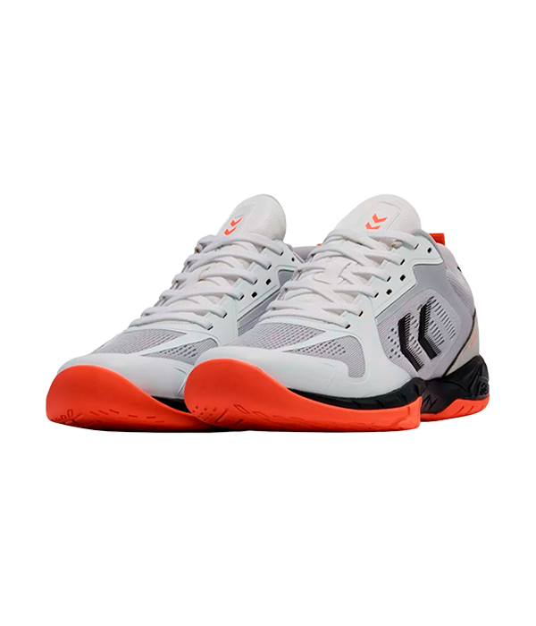 Zapatillas Hummel Speed Court Blanco/Negro/Rojo 2025