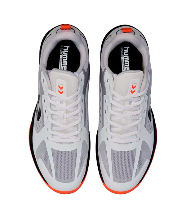 Zapatillas Hummel Speed Court Blanco/Negro/Rojo 2025