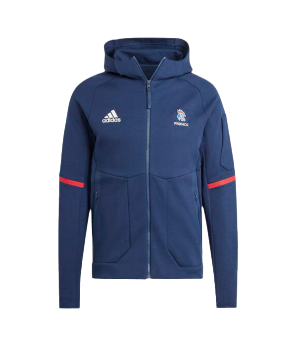 Adidas France Handball 2023 Jacket Blue