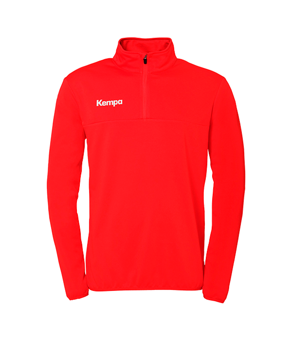 Kempa 1/4 Zip Top Sweatshirt Red