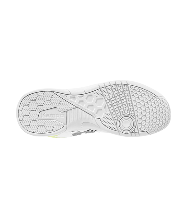 Kempa Kourtfly Three Women's Sneakers White/Fluorescent Yellow 2025