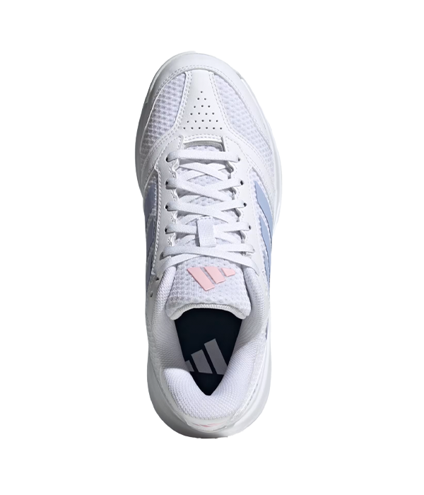 Adidas Ligra 8 White/Pink/Blue 2025 Shoes