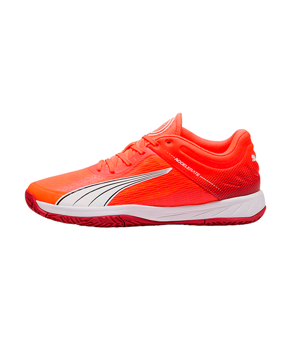 Zapatillas Puma Accelerate Turbo Naranja Fluor 2025