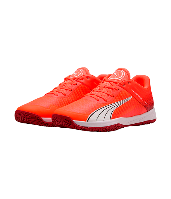 Zapatillas Puma Accelerate Turbo Naranja Fluor 2025