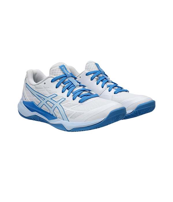 Zapatillas Asics Gel-Tactic 12 Women White/Light Blue 2025