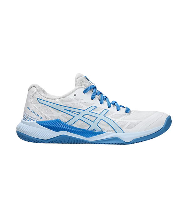 Zapatillas Asics Gel-Tactic 12 Women White/Light Blue 2025