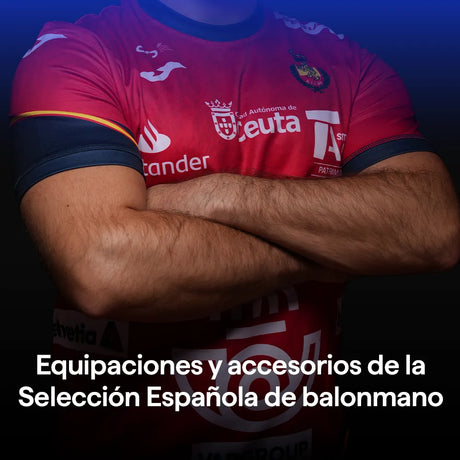 Equipaciones y accesorios de la Selección Española de balonmano