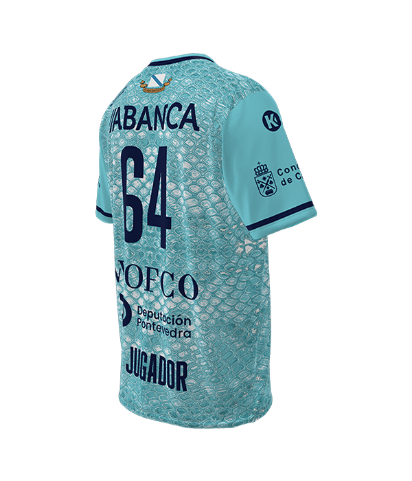 Camiseta Oficial Cangas - Frigoríficos del Morrazo Azul Claro 2024/2025