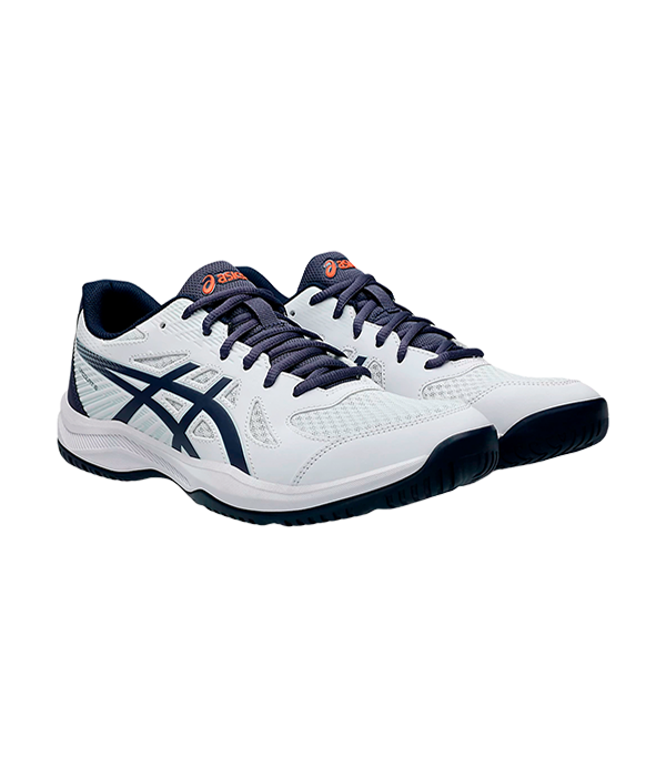 Zapatillas Asics Upcourt 6 Blanca/azul 2025