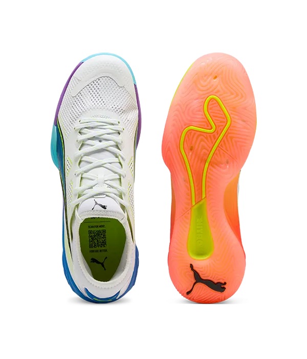 Puma Eliminate Nitro SQD 4 Game On Sneakers White/Multicolor 2025