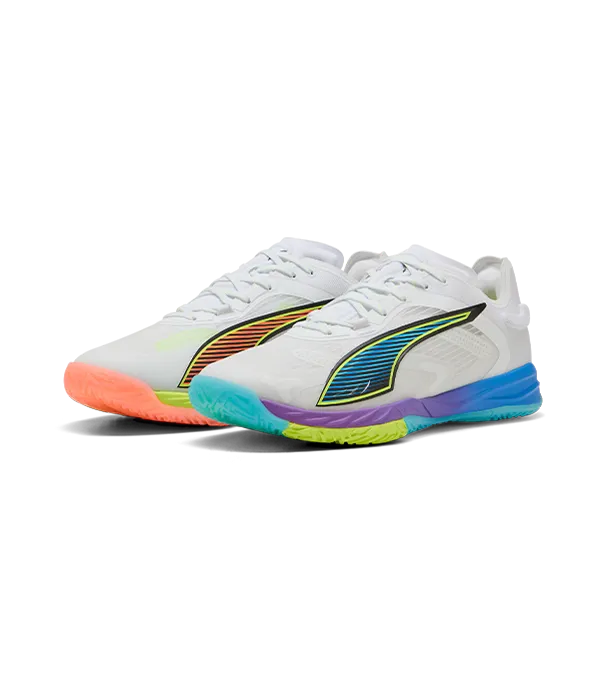 Zapatillas Puma Accelerate Nitro SQD 4 Game On Blanco/Multicolor 2025