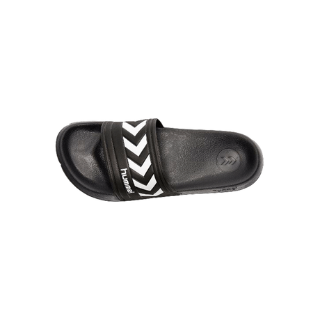 Black Hummel Larsen flip flops