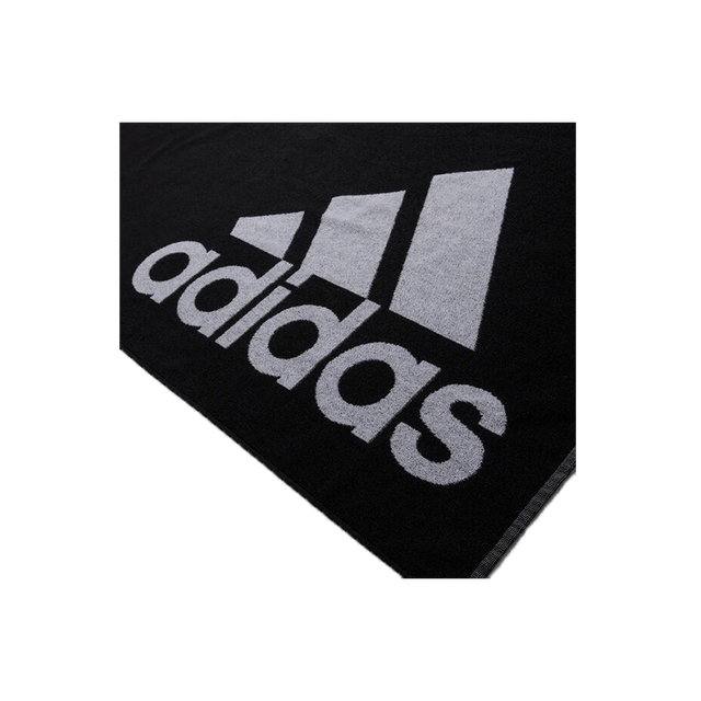 Adidas Large Black Towel