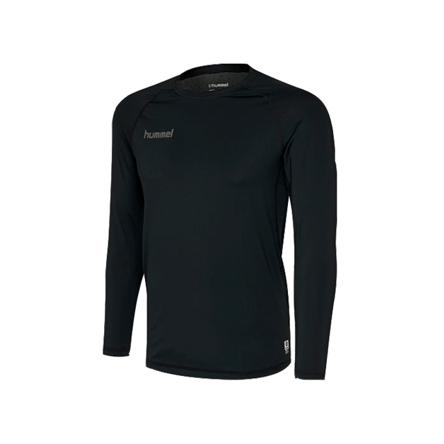 Camiseta Hummel F1RST Performance Jersey L/S Negro