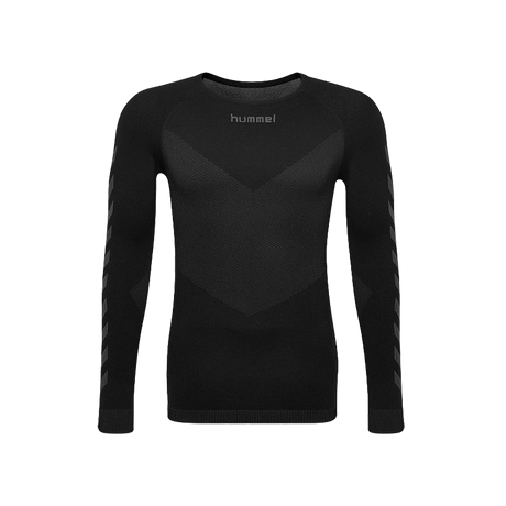 Camiseta Hummel F1RST Seamless Jersey L/S Negro