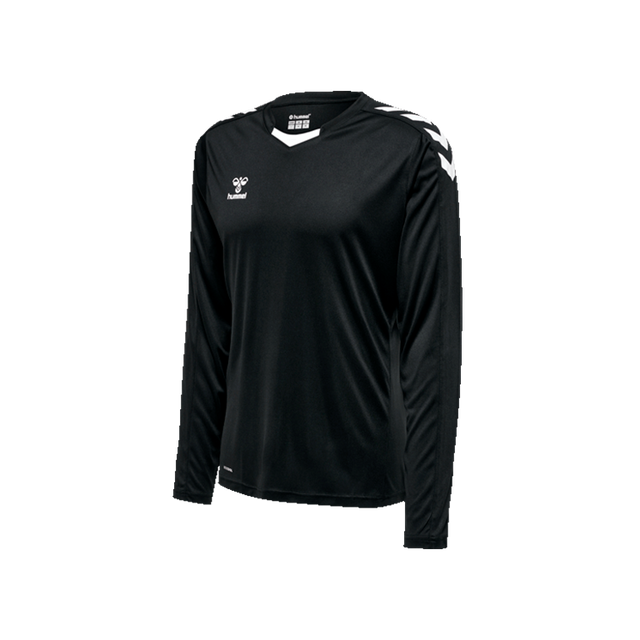 Camiseta Hummel hmlCore Xk Poly Jersey L/S Negro