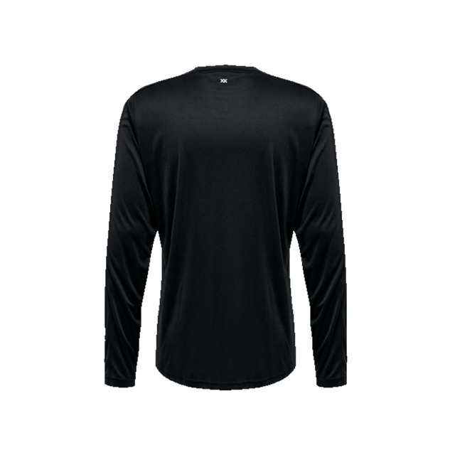 Camiseta Hummel hmlCore Xk Poly Jersey L/S Negro