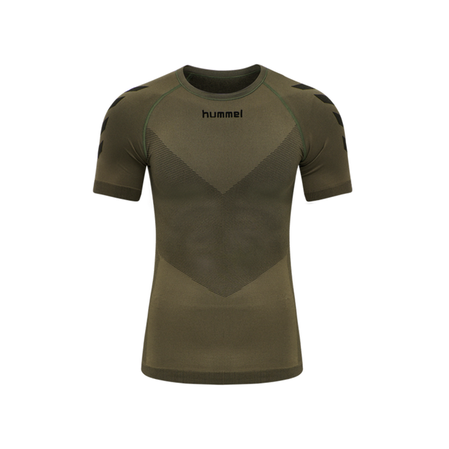 Camiseta Hummel F1RST Seamless S/S Verde 2023