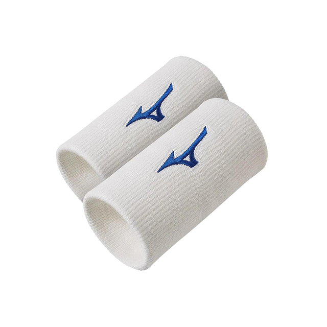 Mizuno Long Wristbands White