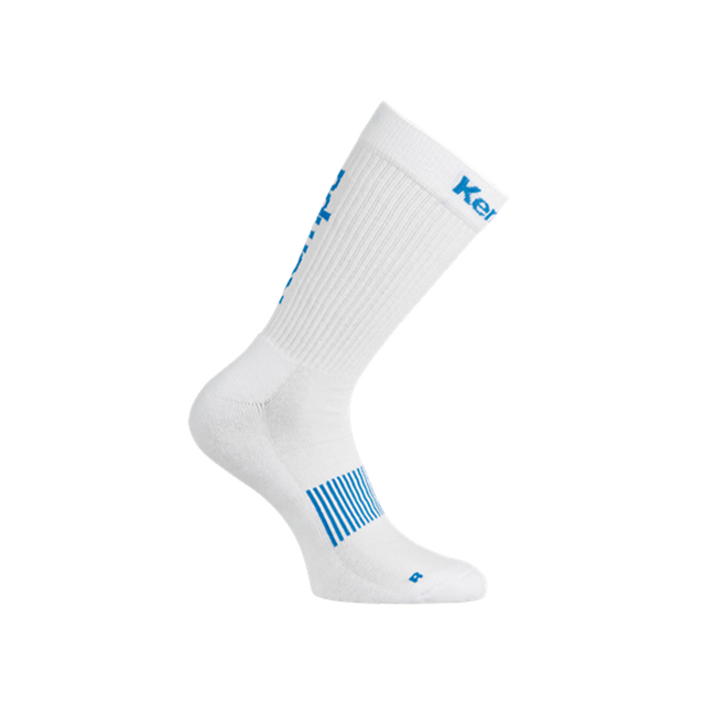 Kempa Logo Socks White/Blue