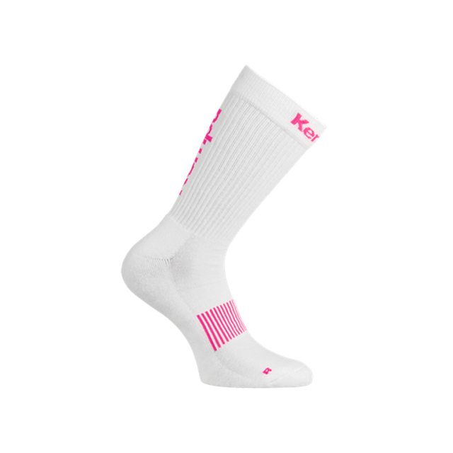 Calcetines Kempa Logo Blanco/Rosa