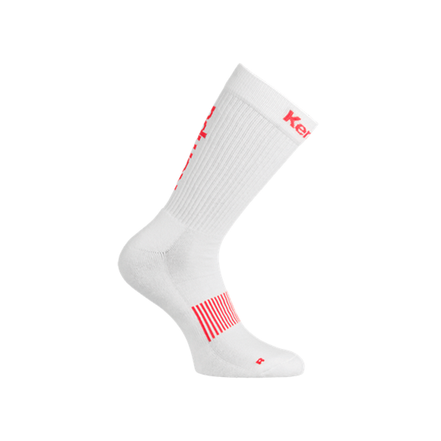 Kempa Logo White/Red Socks