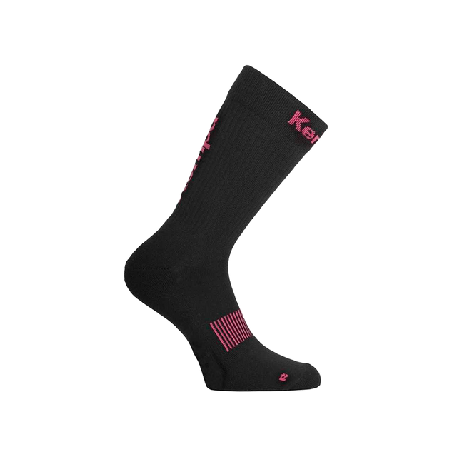 Calcetines Kempa Logo Negro/Rosa