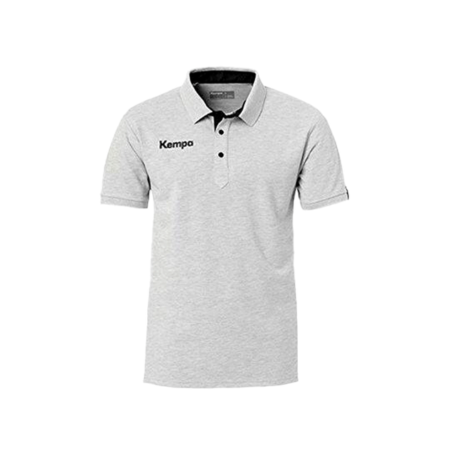 Kempa Prime Polo Shirt Gray