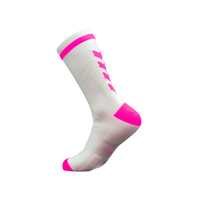 Hummel Elite indoor sport low 2022 socks White/Pink