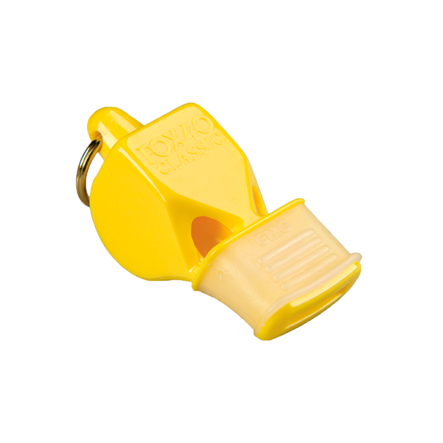 Fox 40 whistle with mouthpiece Yellow