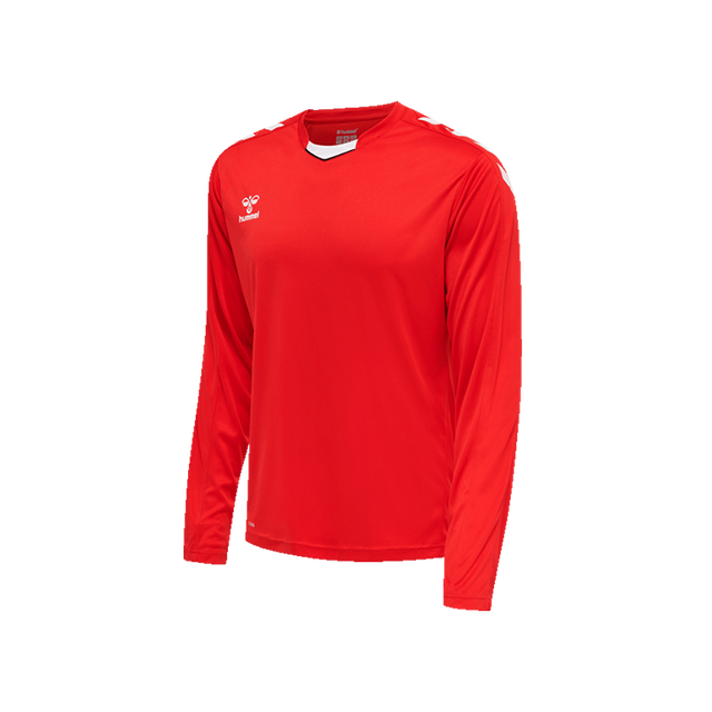 Camiseta Hummel hmlCore Xk Poly Jersey L/S Rojo