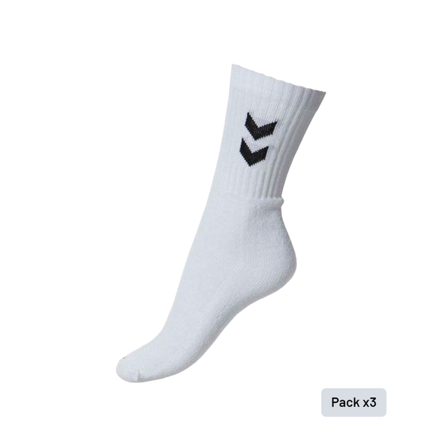 Hummel Basic socks (x3) White