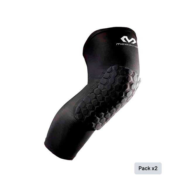 Hex McDavid long knee pads (x2) Black 6446