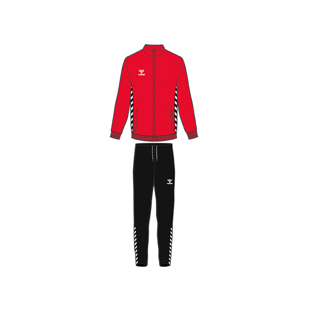 Hummel Playful Tracksuit 2023 Red