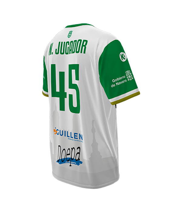 Camiseta Oficial CTA Anaitasuna Blanco 2024/2025