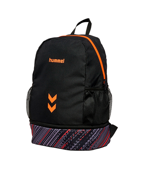Mochila Hummel hmlBlaze W.sc Negro/Naranja 2025