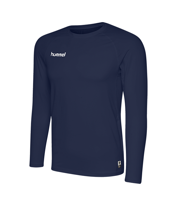 Hummel F1RST Performance Jersey L/S Navy Blue