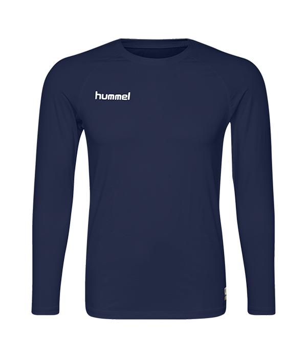 Hummel F1RST Performance Jersey L/S Navy Blue