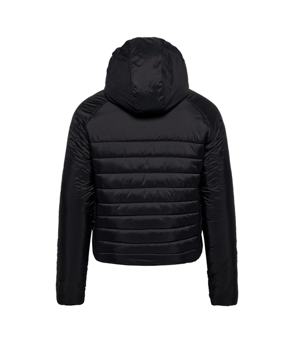 Abrigo con Capucha Hummel hmlGO Quilted Negro 2024