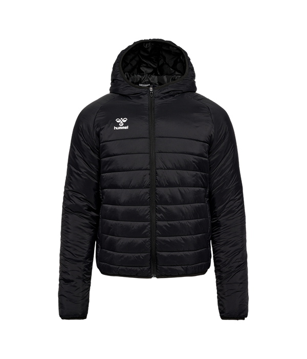 Abrigo con Capucha Hummel hmlGO Quilted Negro 2024