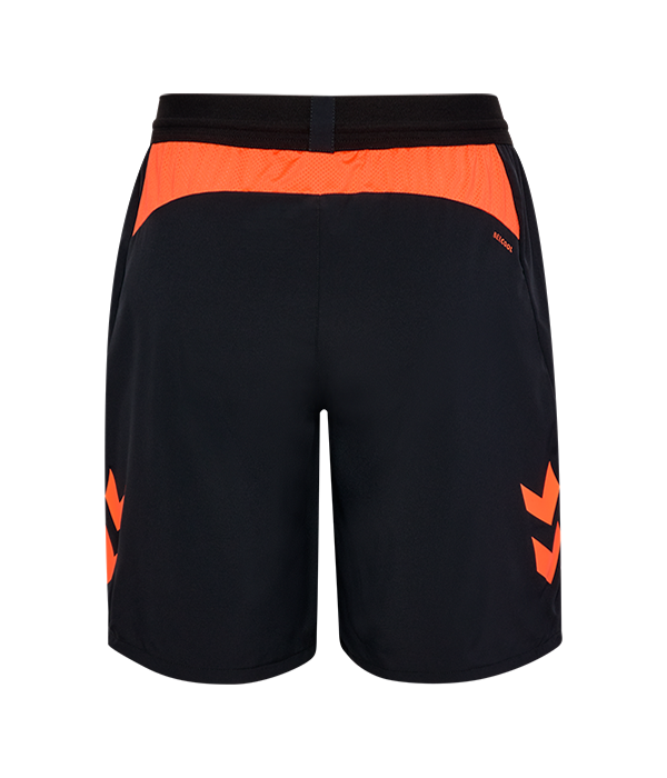 Pantalón corto Hummel hmlBLAZE PRO TRAINING Negro/Naranja 2025