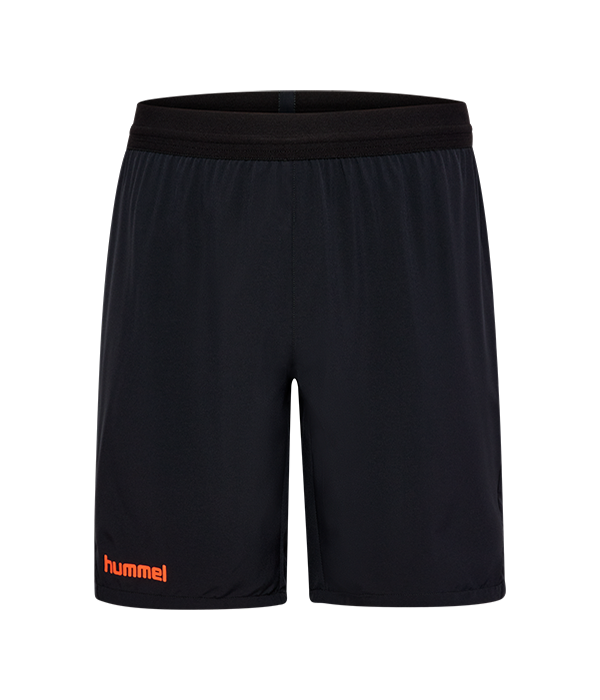 Pantalón corto Hummel hmlBLAZE PRO TRAINING Negro/Naranja 2025