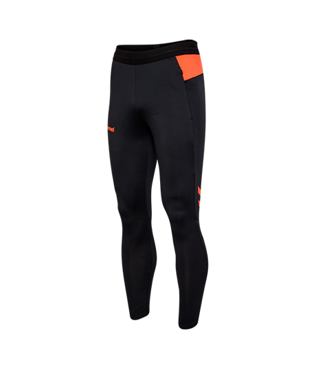 Mallas Hummel hmlBLAZE PRO TRAINING PANTS Negro/Naranja 2025