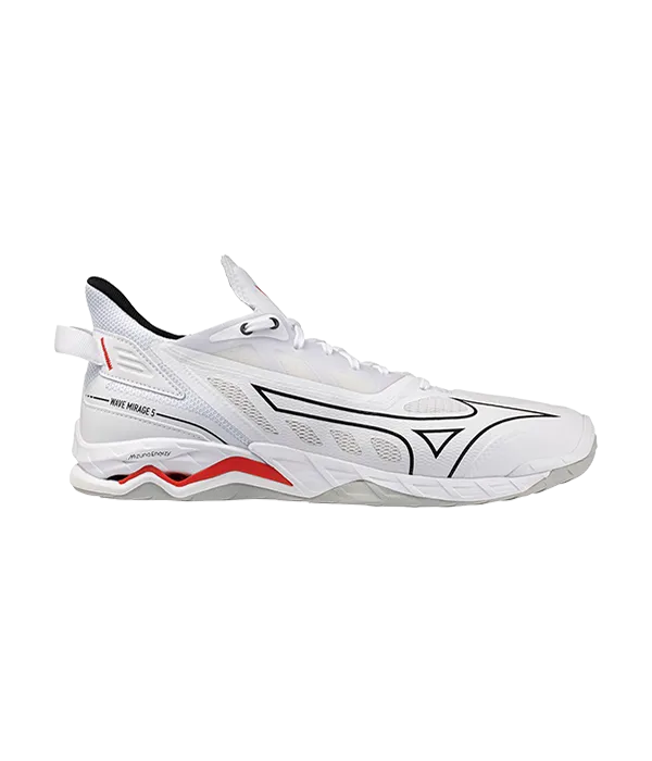Mizuno Wave Mirage 5 White/Black Sneakers 2026