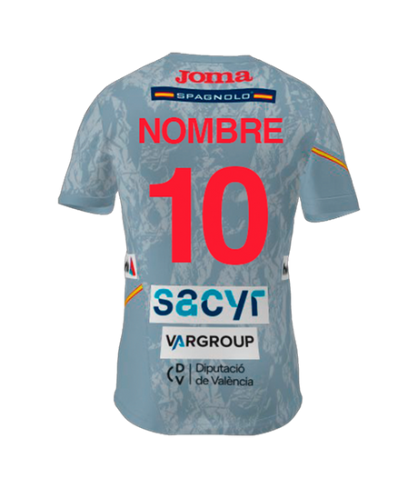 Camiseta Joma España Balonmano Masculino Blanca 2025