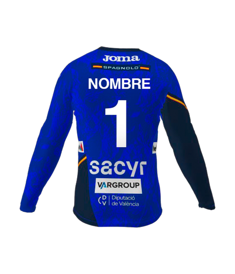 Camiseta Joma España Balonmano Portero Azul 2025