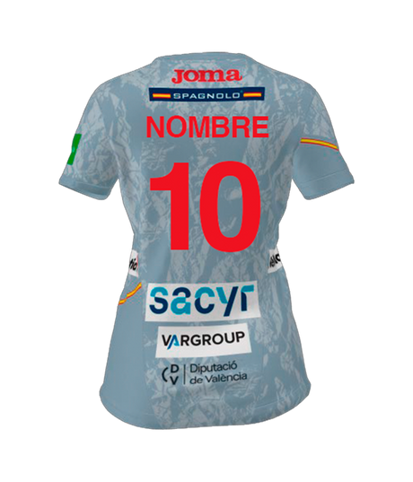 Camiseta Joma España Balonmano Femenino Blanca 2025