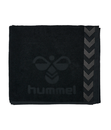 Large Black Hummel Towel