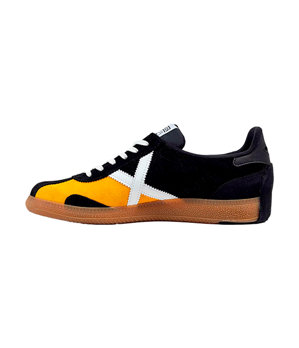 Zapatillas Munich Arquero 29 C/P Negro/Amarillo 2025